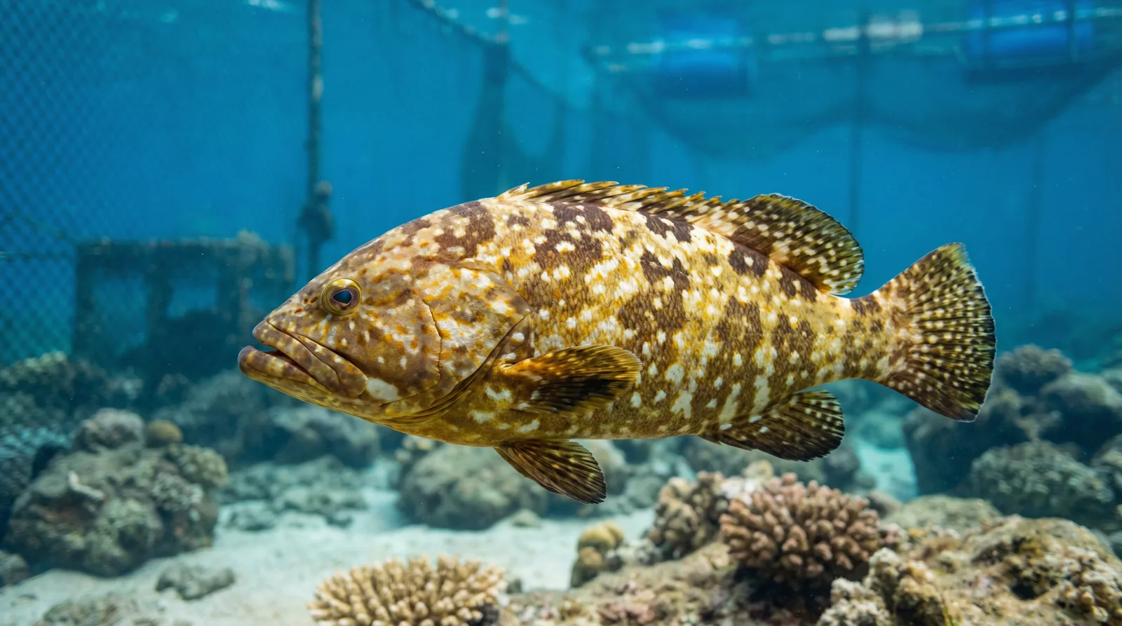 珍珠龙胆石斑鱼养殖 - 网红黑料