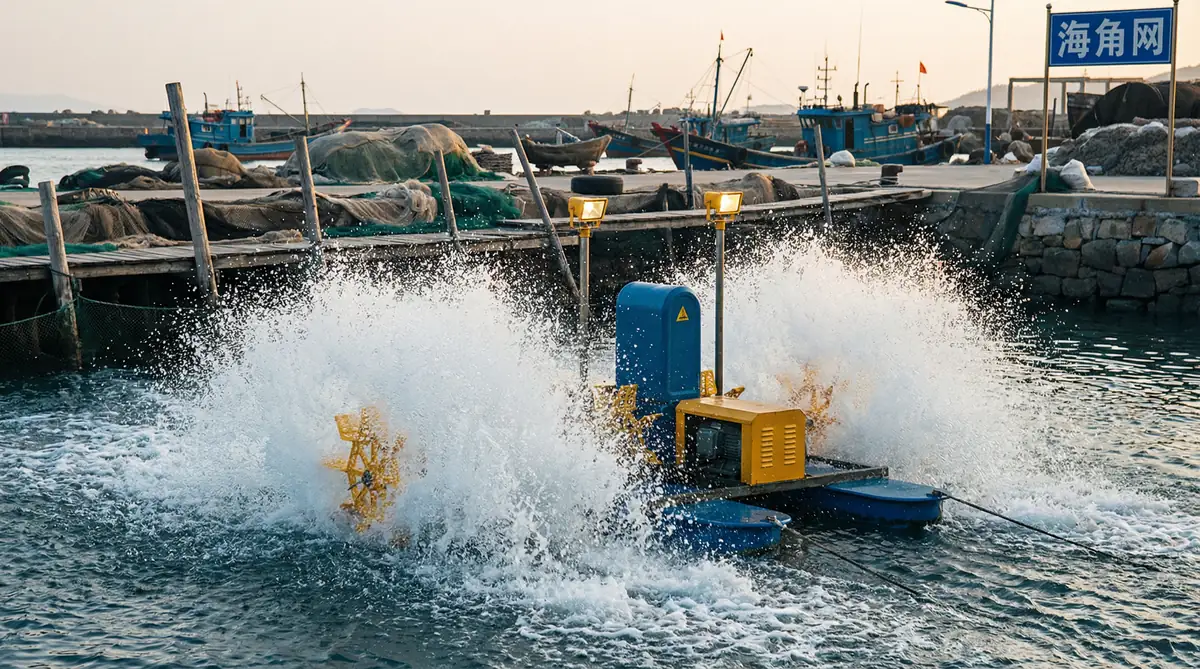 叶轮式增氧机 - 网红黑料